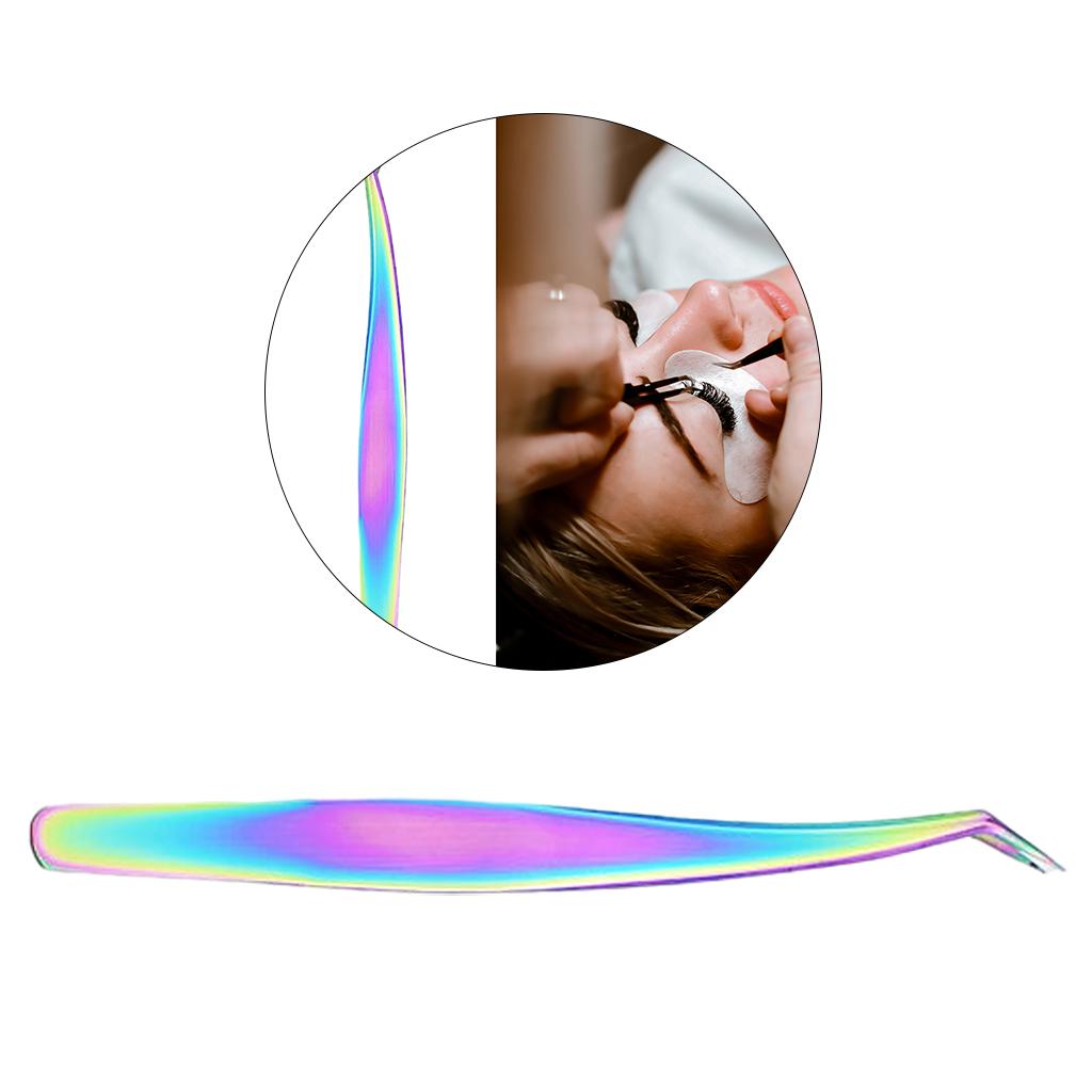 Eyelash Extension Or Extensions - Durable Stainless Steel Eyelash Tweezers Volume