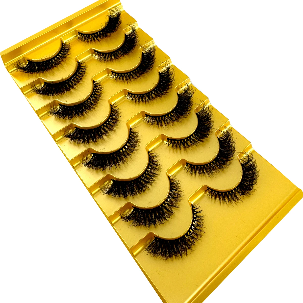 HBZGTLAD New 8 pairs of cat ey - Eyelash Extension Cat Eye Wispy avaliação e preço