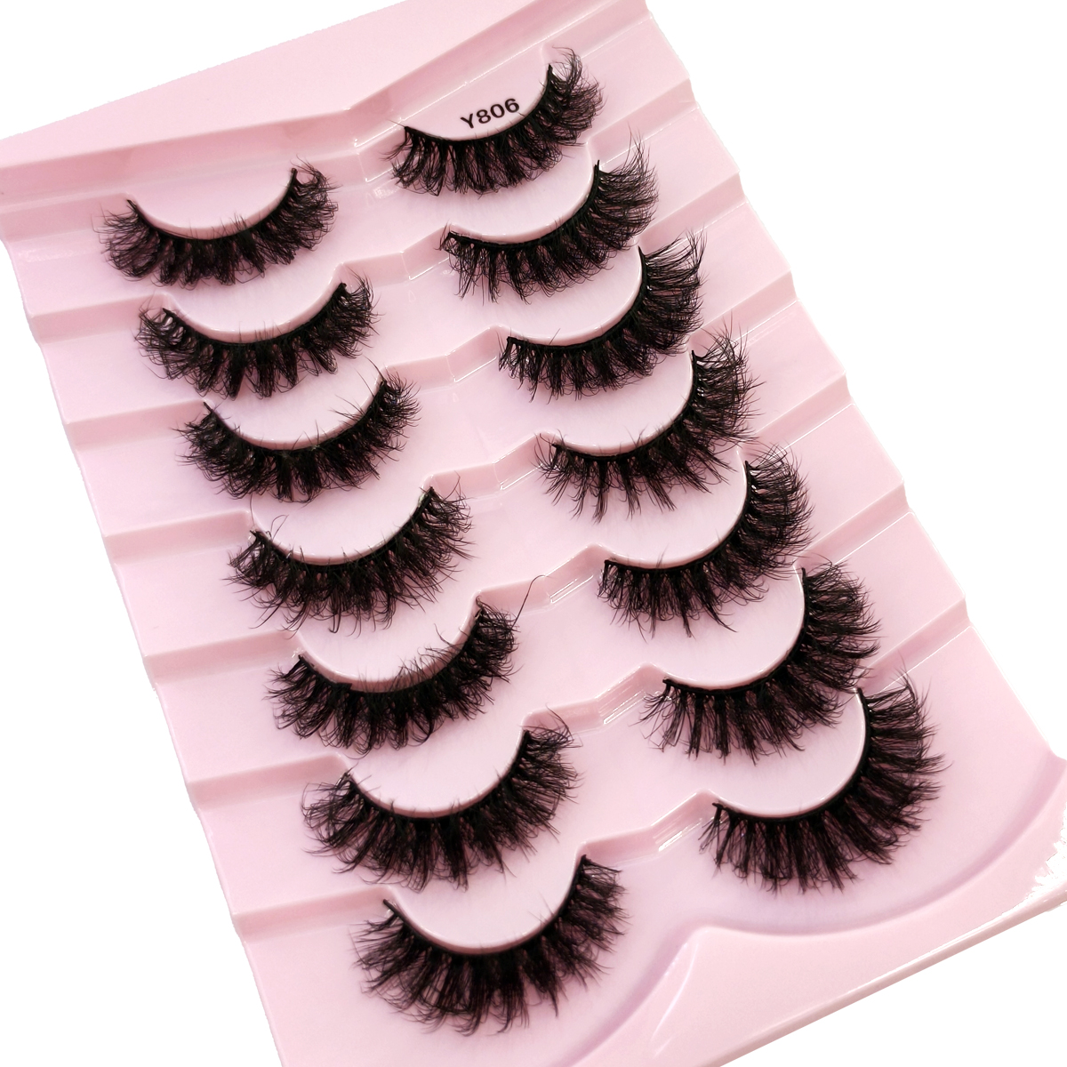 HBZGTLAD Fluffy Wispy Lashes N - Eyelash Extension Cat Eye Wispy avaliação e preço