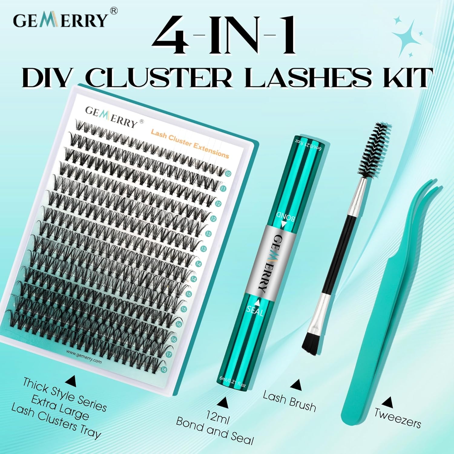 GEMERRY Heat Cluster Individua - Eyelash Extension Volume Lashes avaliação e preço