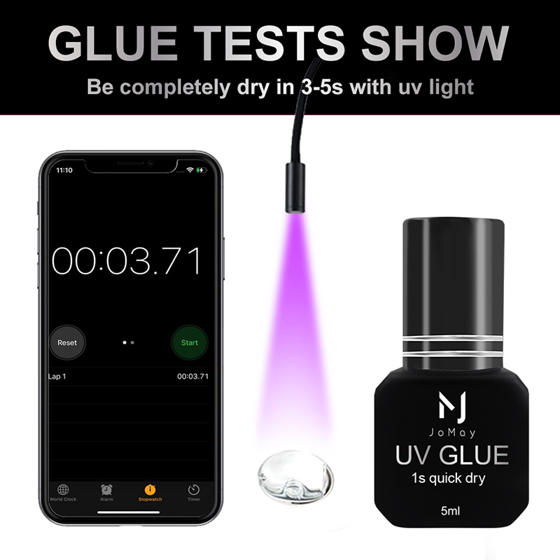 JOMAY 5ml UV Glue For Eyelashe - Sensitive Lash Glue avaliação e preço