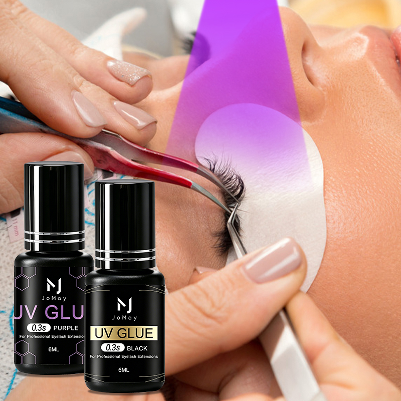 JOMAY Black Clear Purple UV Ey - Sensitive Lash Glue avaliação e preço