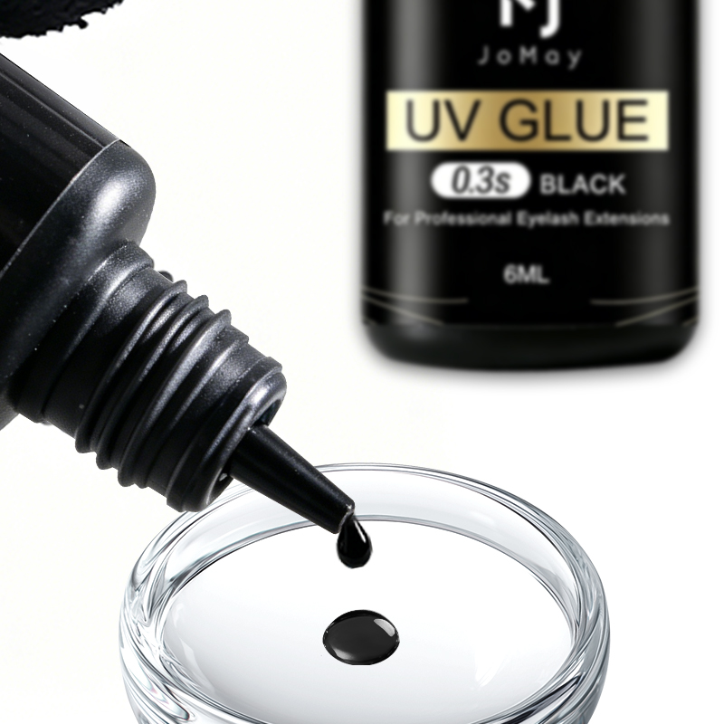JOMAY Black Clear Purple UV Ey - Sensitive Lash Glue avaliação e preço