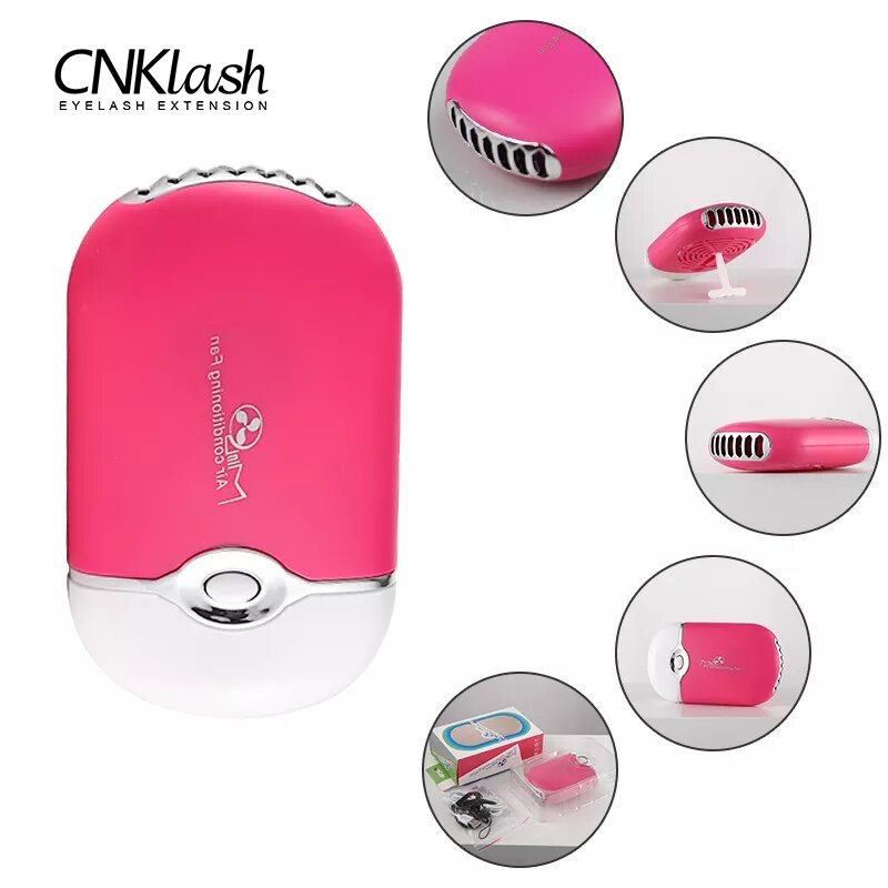 USB Mini Eyelashes Fan Graftin - Eyelash Extension Volume Lashes avaliação e preço
