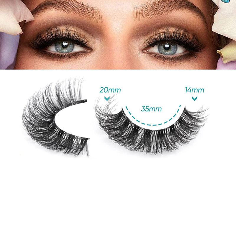 10 Pairs False Eyelashes 6D Su - Eyelash Extension Cat Eye Wispy avaliação e preço