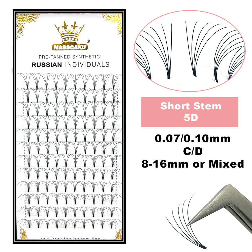 MASSCAKU Lashes Premade Wide F - Eyelash Extension Or Extensions avaliação e preço