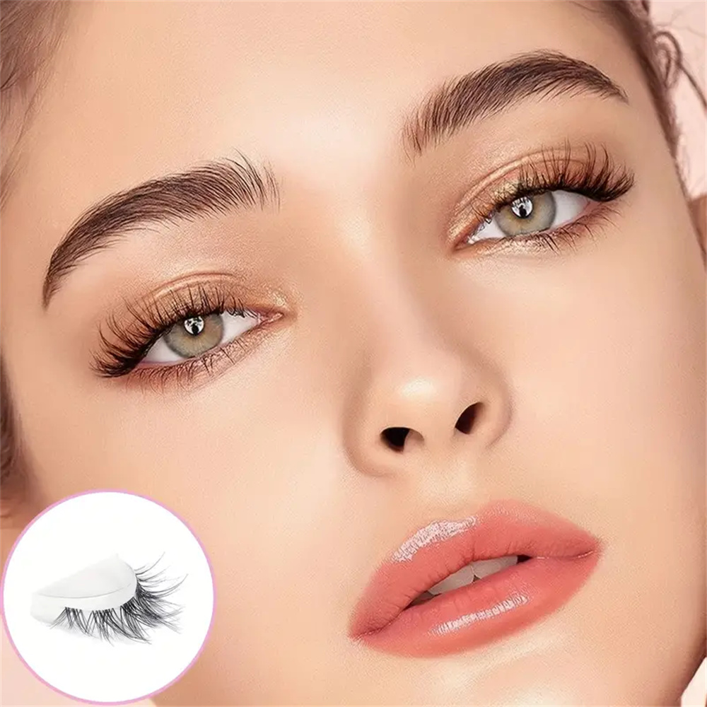 10 Pairs False Eyelashes Clust - Eyelash Extension Cat Eye Wispy avaliação e preço