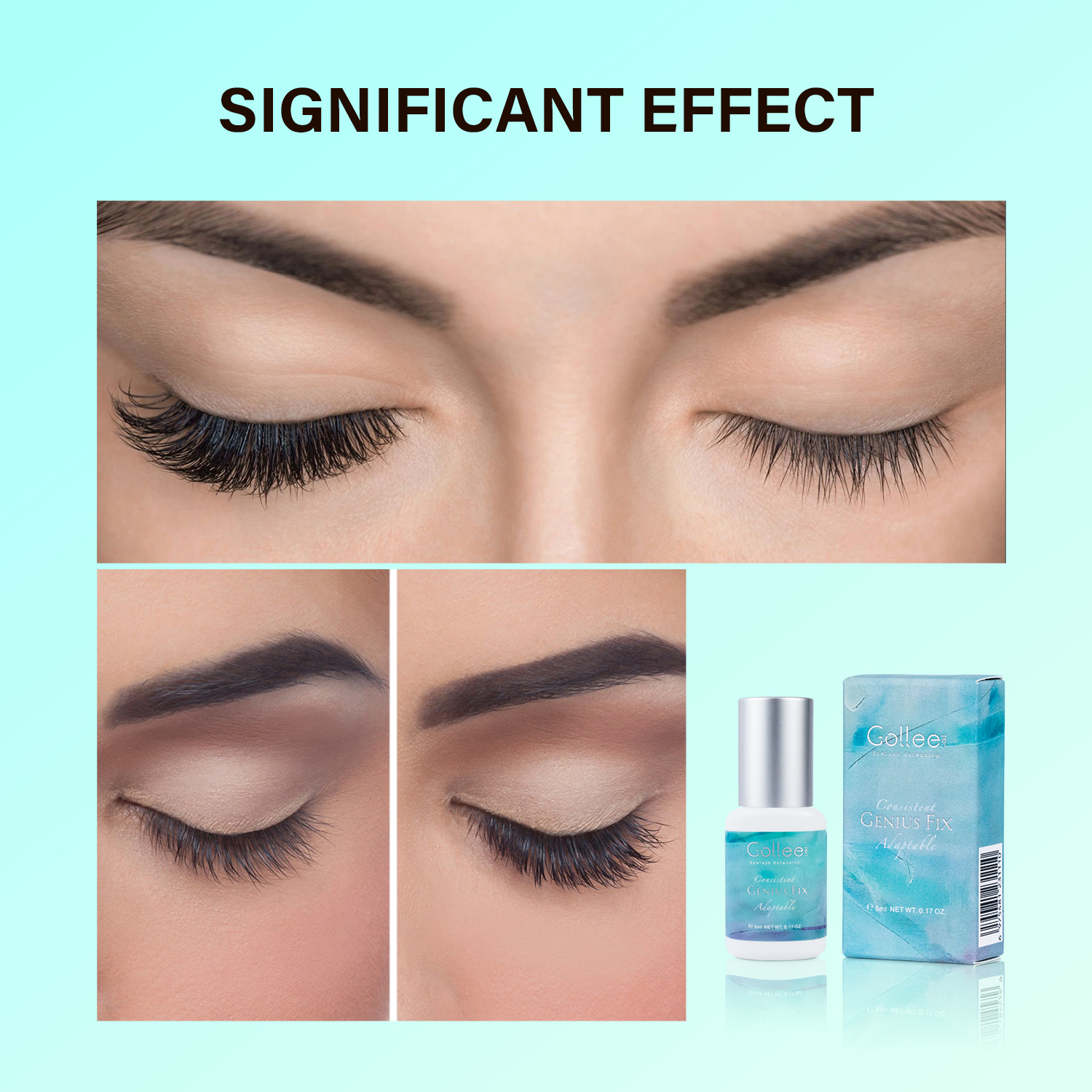 Gollee 0.5s Global Adaptabilit - Sensitive Lash Glue avaliação e preço