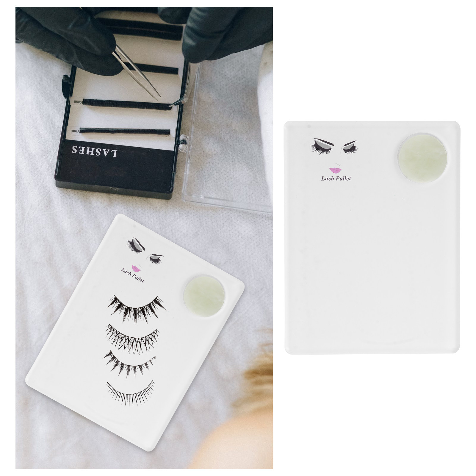 1Pcs Compact Reusable Eyelash  - Eyelash Extension Or Extensions avaliação e preço