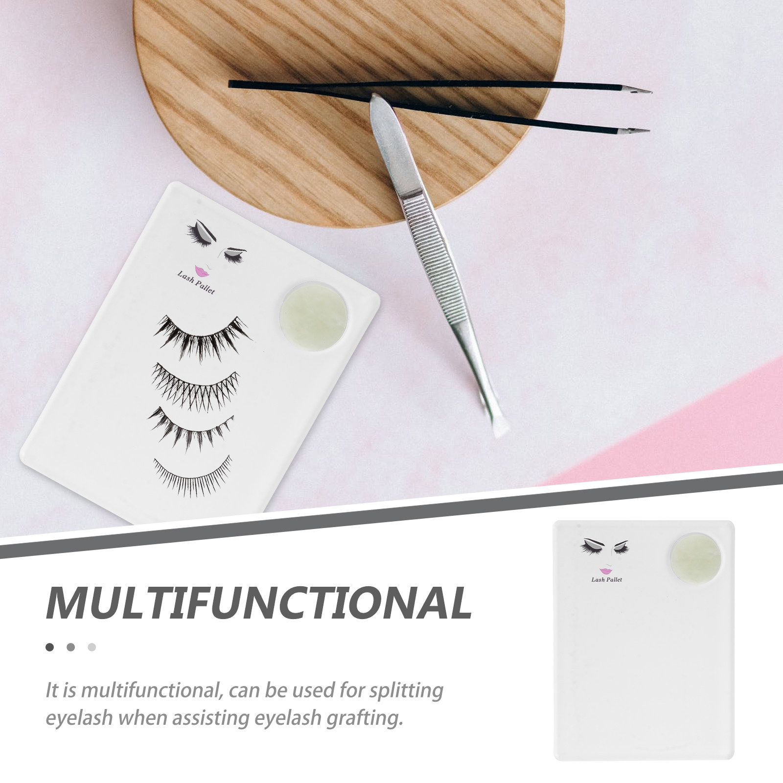 1Pcs Compact Reusable Eyelash  - Eyelash Extension Or Extensions avaliação e preço