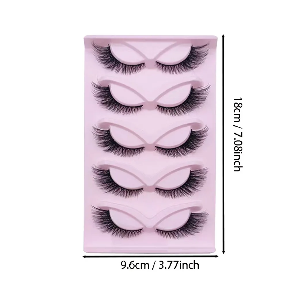 5 Pairs Cat Eye Lashes Wispy F - Eyelash Extension Cat Eye Wispy avaliação e preço