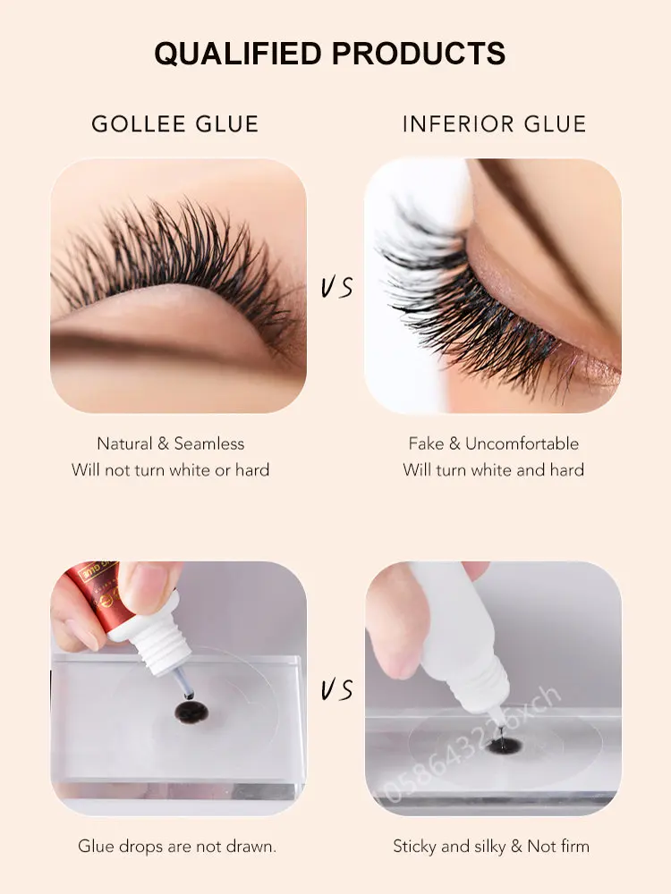 Gollee Transparent Eyelash Ext - Eyelash Extension Or Extensions avaliação e preço