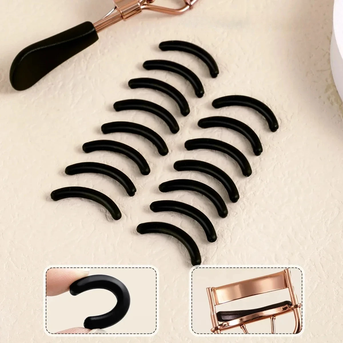 Portable eyelash curler with 1 - Eyelash Extension Or Extensions avaliação e preço