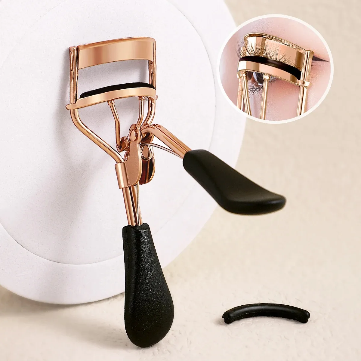 Portable eyelash curler with 1 - Eyelash Extension Or Extensions avaliação e preço