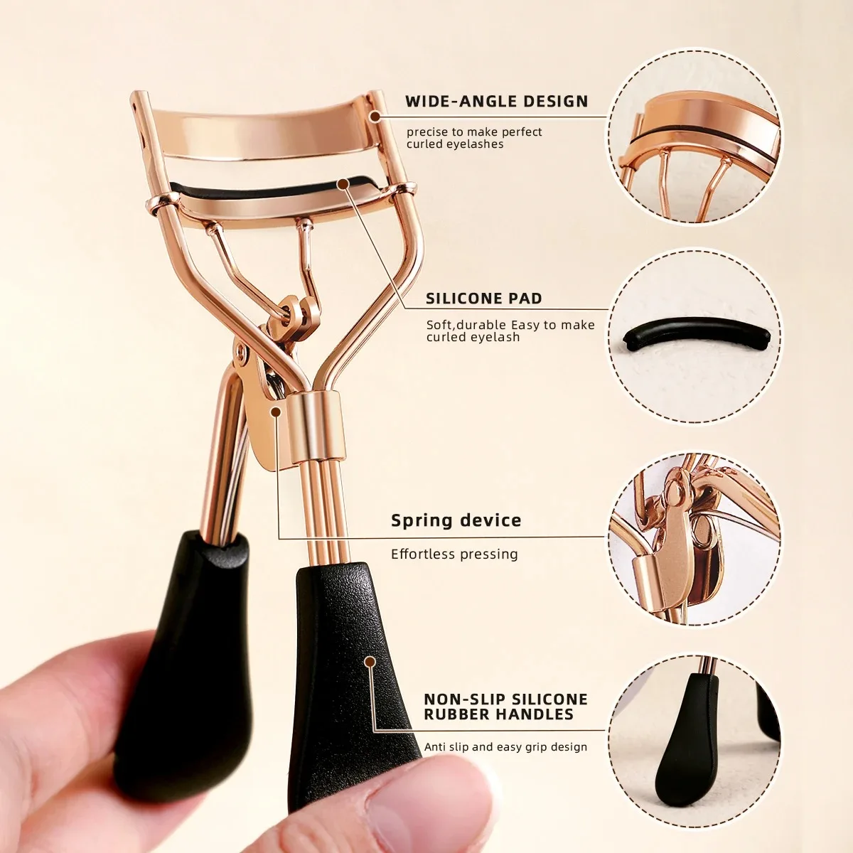 Portable eyelash curler with 1 - Eyelash Extension Or Extensions avaliação e preço