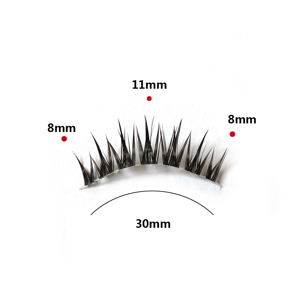 5 Pairs Natural Cat Eye False  - Eyelash Extension Cat Eye Wispy avaliação e preço
