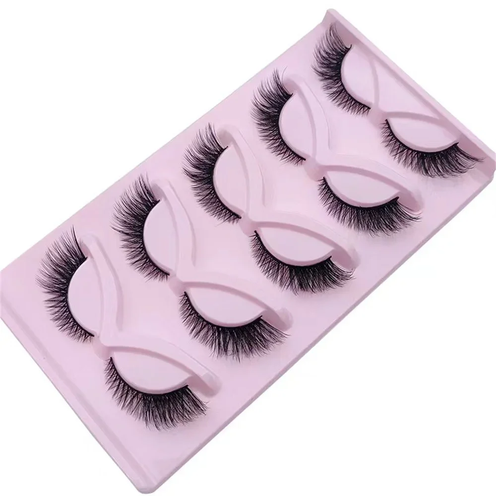 5 Pairs Cat Eye Lashes Wispy F - Eyelash Extension Cat Eye Wispy avaliação e preço
