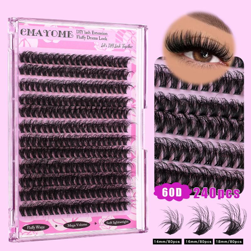 Volume D Curl Eyelash Cluster  - Eyelash Extension Volume Lashes avaliação e preço