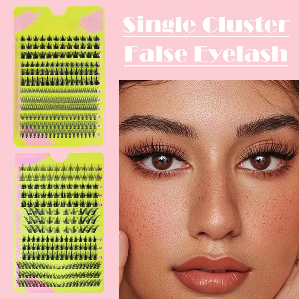 Natural Cluster False Eyelashe - Eyelash Extension Cat Eye Wispy avaliação e preço