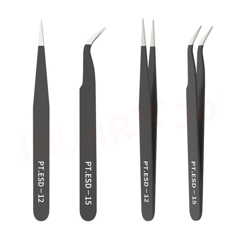 1Pc Stainless Steel Tweezers f - Eyelash Extension Or Extensions avaliação e preço