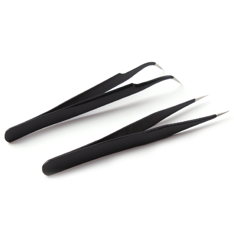 1Pc Stainless Steel Tweezers f - Eyelash Extension Or Extensions avaliação e preço