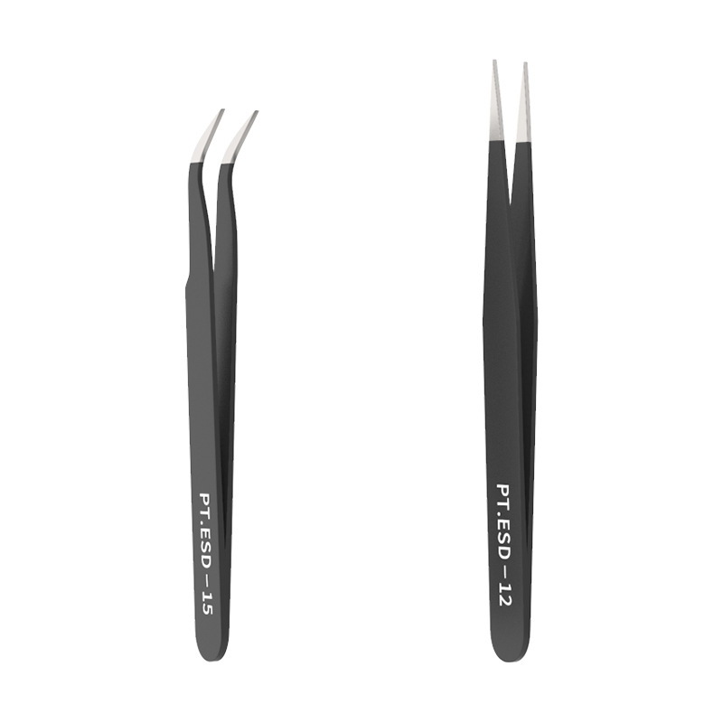 1Pc Stainless Steel Tweezers f - Eyelash Extension Or Extensions avaliação e preço
