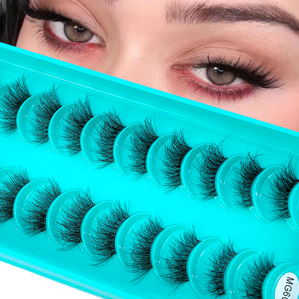 Invisible Band Segmented Lashe - Eyelash Extension Cat Eye Wispy avaliação e preço