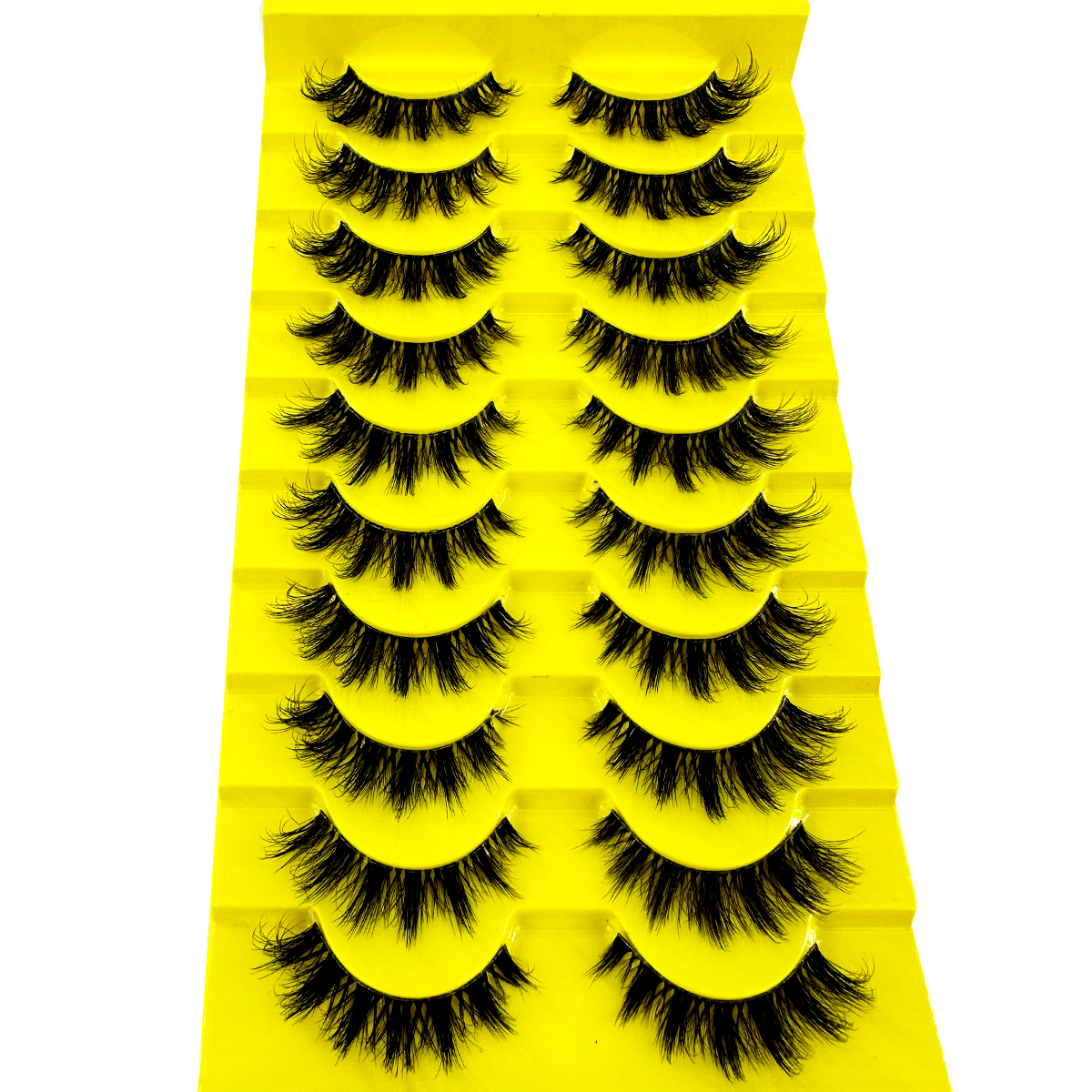 10 Pairs Cat Eye Lashes Natura - Eyelash Extension Cat Eye Wispy avaliação e preço