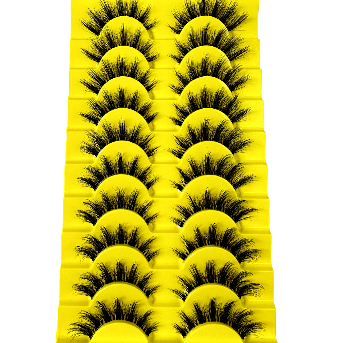 10 Pairs Cat Eye Lashes Natura - Eyelash Extension Cat Eye Wispy avaliação e preço