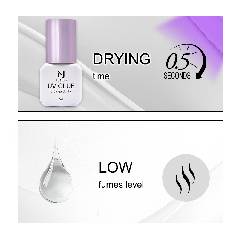 Super Fast Speed Up 0.5s UV La - Sensitive Lash Glue avaliação e preço